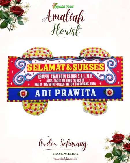 Papan Bunga Ucapan Selamat Pakapasan Girang